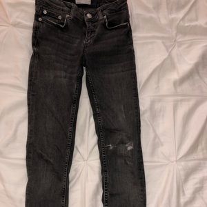 Zara black skinny jeans